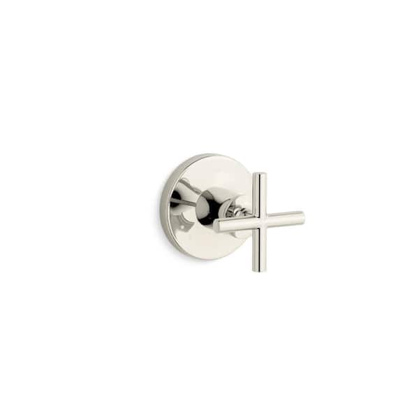 KOHLER Purist 1-Handle Valve Handle in Polished Nickel (Valve Not Included)
