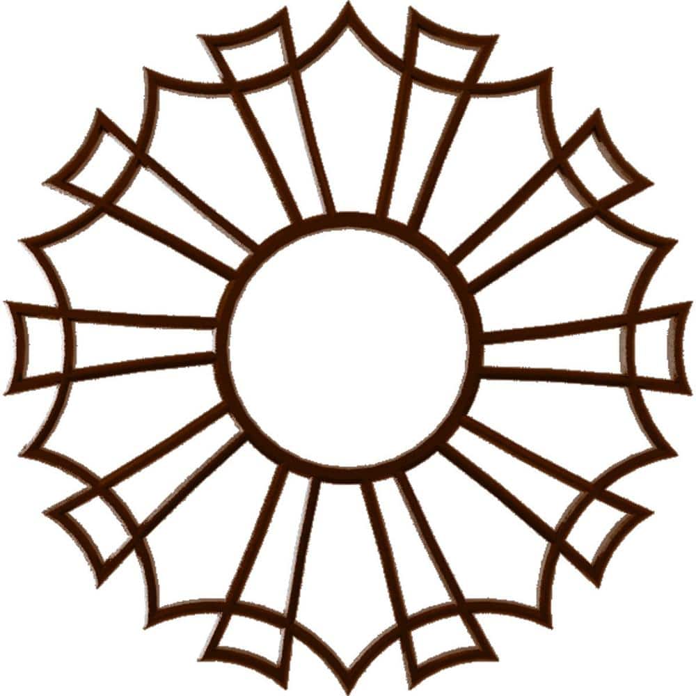 1 in. x 30 in. x 30 in. Augustus Architectural Grade PVC Peirced Ceiling Medallion price history on PriceWatchPro