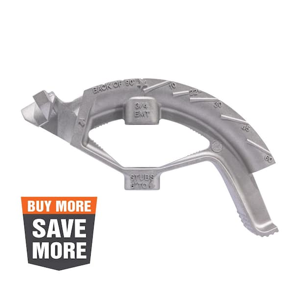 Aluminum Conduit Bender Head, ¾ in. EMT