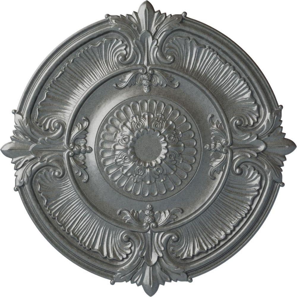 Attica Platinum Polyurethane Acanthus Leaf Ceiling Medallion