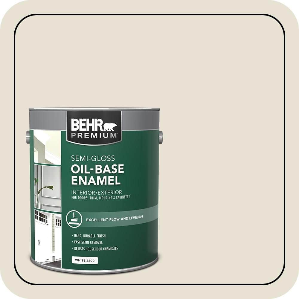 1 gal. #73 Off White Oil-Base Semi-Gloss Enamel Interior/Exterior Paint price history on PriceWatchPro