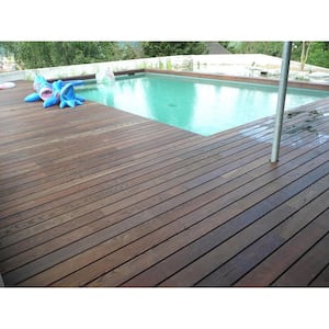 5/4 in. x 6 in. x 8 ft. Thermally-Treated Premium Ash 4-Sides Oiled Decking Board (4-Bundle)