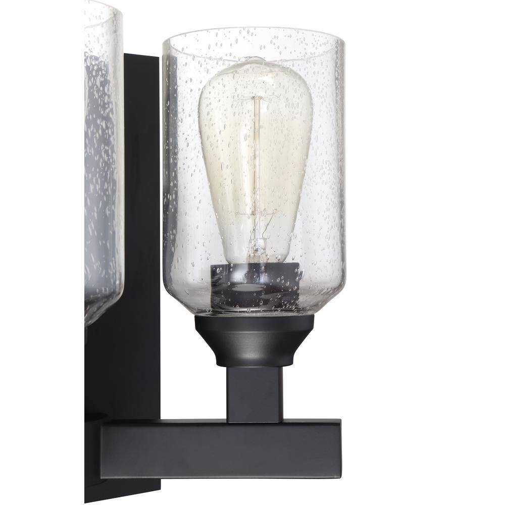 Craftmade Chicago Modern Black Nickel 2-Light Vanity Sconce