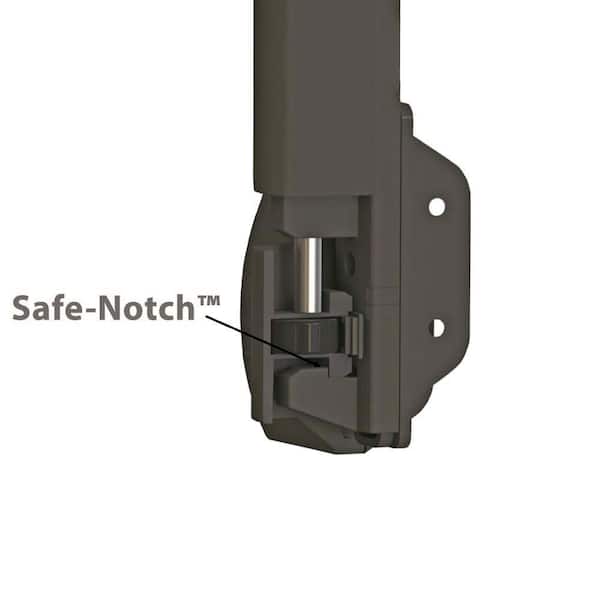 Trident 10 in. Black Nylon Polymer Pool Safety Gate Latch