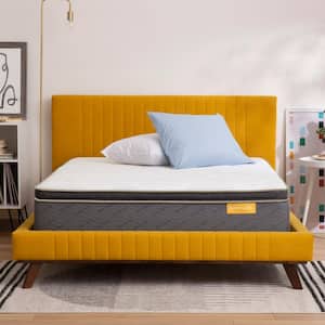 PeacefulSleep Twin XL Medium Pillow Top 12 in. Mattress