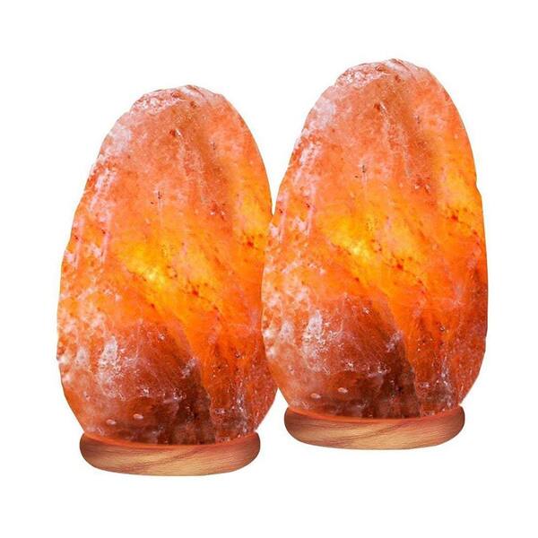 Himalayan Glow 6 In Hand Carved, Natural Crystal Lamps