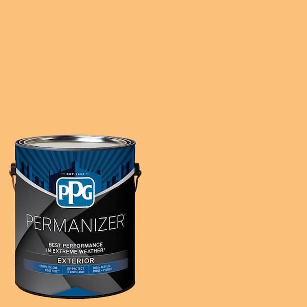 PERMANIZER 1 gal. PPG1203-5 Zing Semi-Gloss Exterior Paint