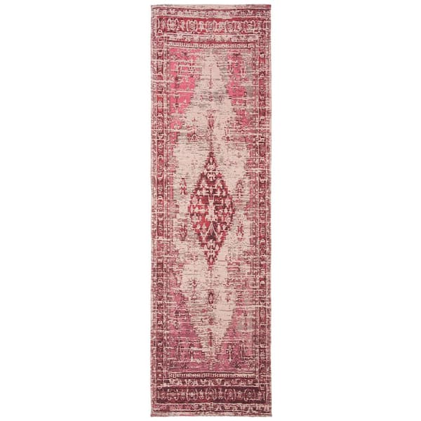 SAFAVIEH Classic Vintage Fuchsia 2 ft. x 8 ft. Oriental Runner Rug