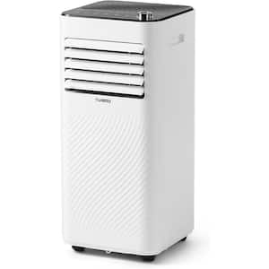 5,000 BTU Portable Air Conditioner Cools 300 Sq. Ft. with Dehumidifier and Fan in White