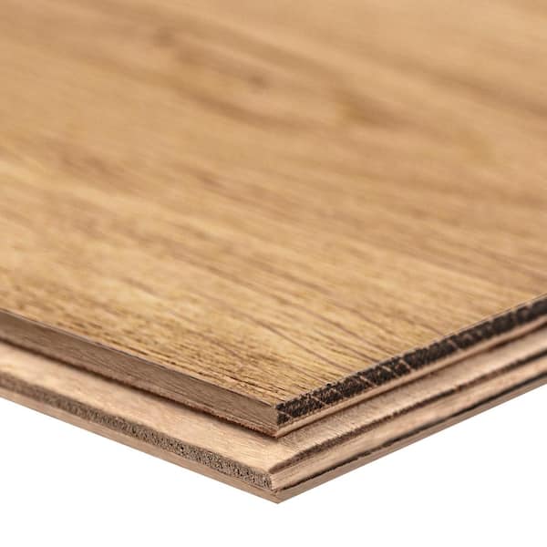 MSI XXL Tualatin Blonde 0.59 in. T x 9.45 in. W x 86.61 in. L Engineered Hardwood Flooring (34.098 sq. ft./Case)