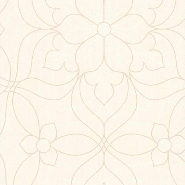 Kenneth James Charlotte Pearl Modern Floral Wallpaper