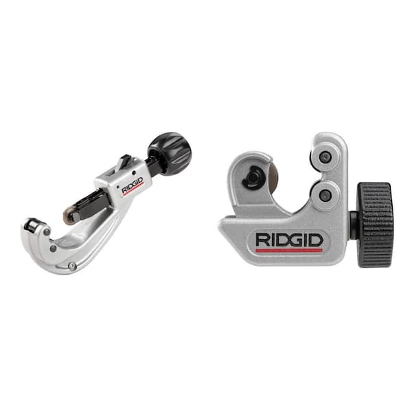 1/4 in. to 1-5/8 in. Copper/Aluminum Tubing Cutter with Spare Wheel and 1/4 in. to 1-1/8 in. Close Quarters Cutter Combo