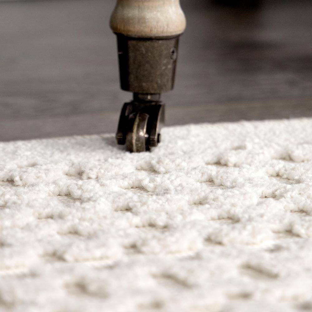 Natural Gray High Low Indoor Outdoor Area Rug
