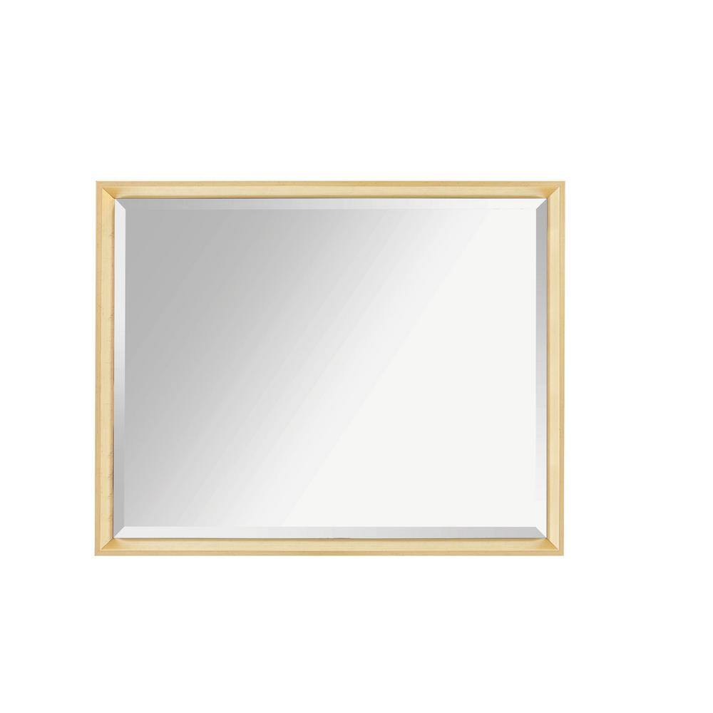 Gold Rectangular Full Length Wall Mirror