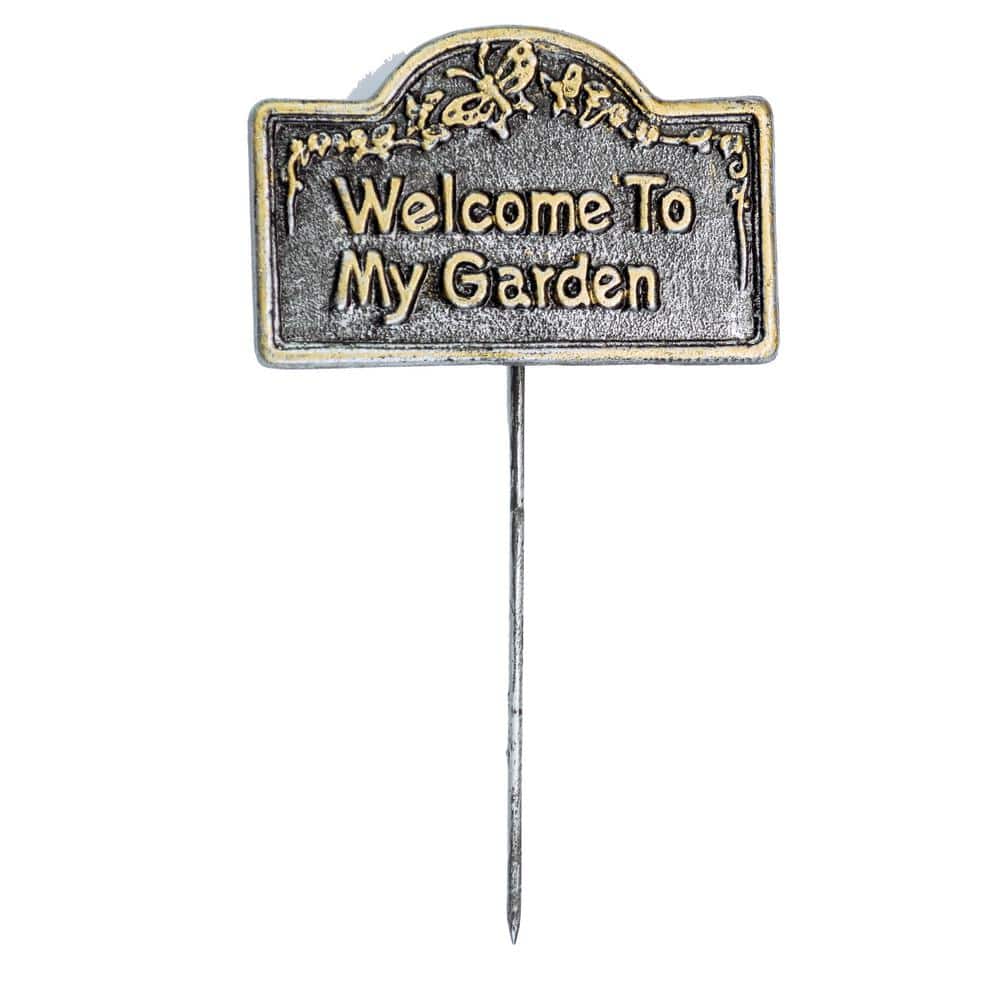 Garden Marker Welcome To My Garden Sign