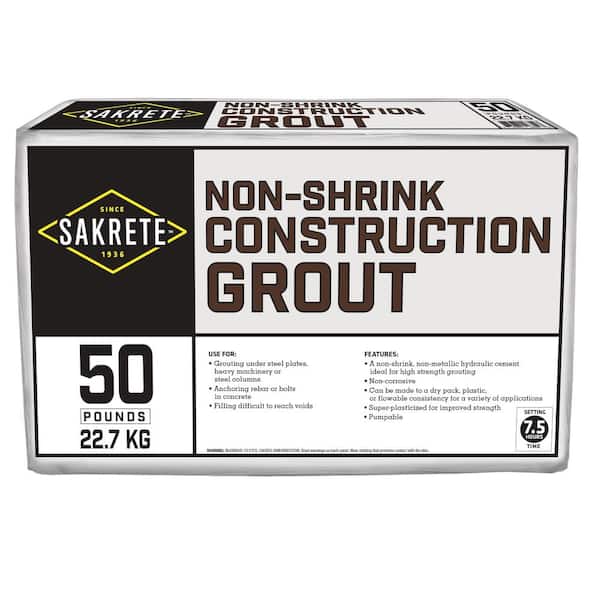 SAKRETE 50 lb. Non-Shrink Construction Grout Concrete Mix