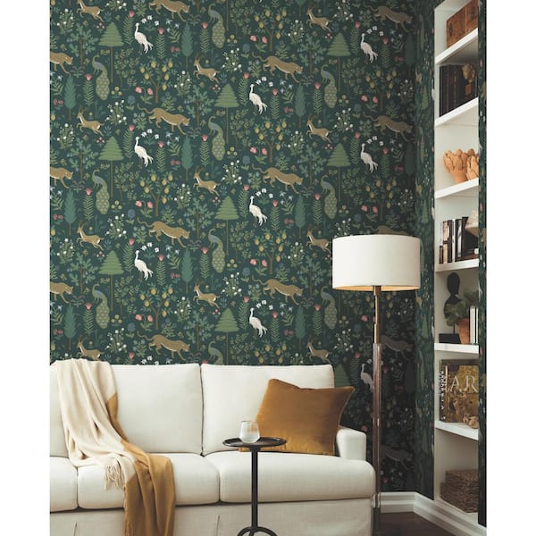 Menagerie Unpasted Wallpaper (Covers 60.75 sq. ft.)