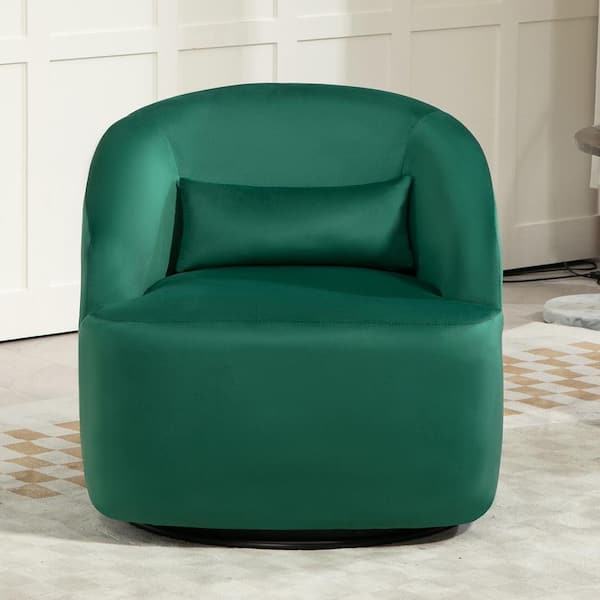 US Pride Furniture Decent Green Accent Arm Chair