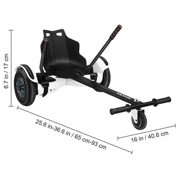 VEVOR Hoverboard Kart Seat Attachment Adjustable Length for 6.5 in