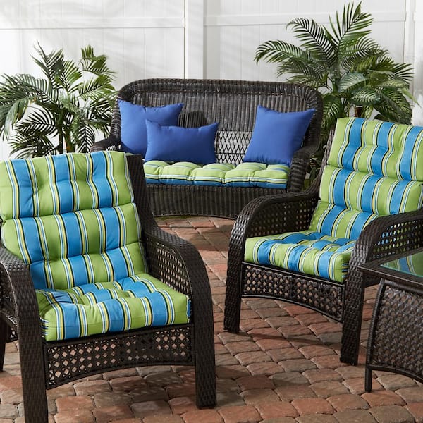 Outdoor High Back Dining Chair Cushion, Jcpenney Outdoor Furniture Cushions