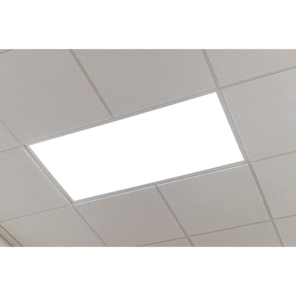 ENERGETIC LIGHTING E2BPL 2 ft. x 4 ft. 5000 Lumens Integrated LED Panel Light, 4000K Cool -Watthite Dimmable 40-Watt Flat Panel (2-Pack)