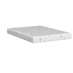 Twin Medium Cooling Gel Memory Foam 8 in. Bed-in-a-Box Mattress with Pressure Relieving, CertiPUR-US