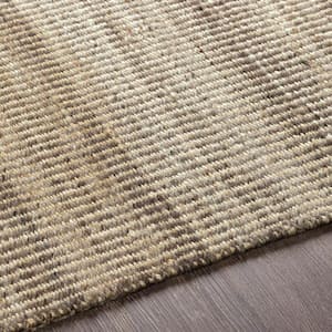 Nottingham Dark Brown/Gray 6 ft. x 9 ft. Striped Indoor Area Rug