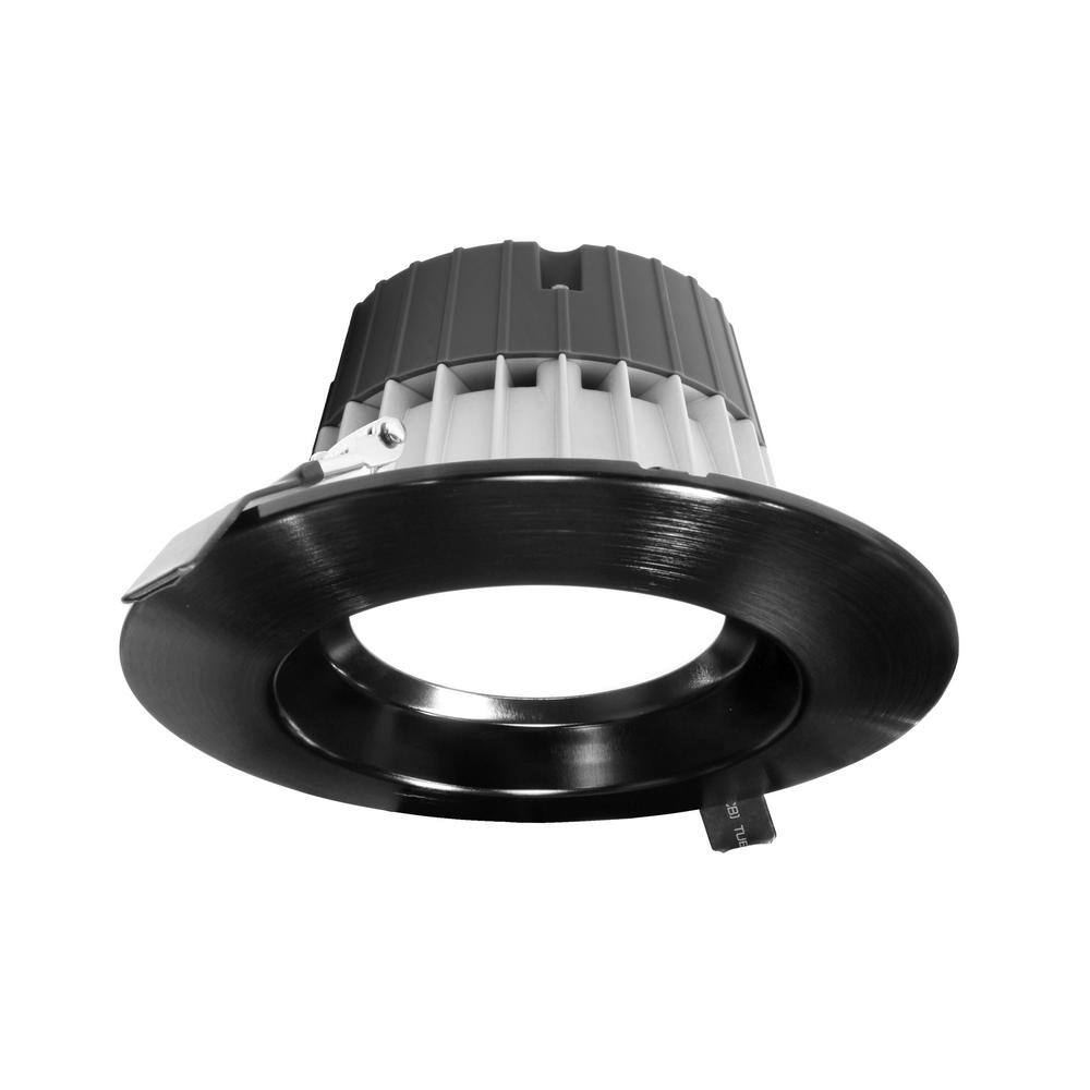 NICOR CLR6Select 6 in. Black Commercial LED Recessed Downlight Kit