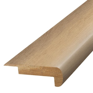 Desert 0.75 in. T x 2.37 in. W x 78.7 in. L Laminate Stair Nose Molding