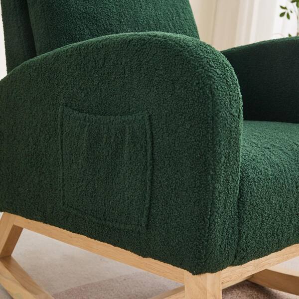 新品・未開封　unusual ROCKING CHAIR オリーブグリーン Modern Natural Green 28