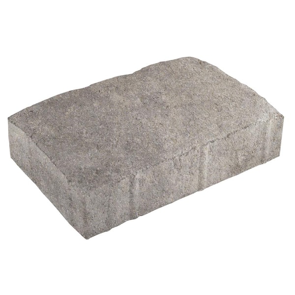 Pavestone Roman Cobble Rec 9.45 in L. x 6.3 in. W x 60mm H. Silver Shell Concrete Paver