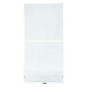 35-7/8 in. x 34-27/32 in. 200 and 400 Series White Aluminum Double-Hung TruScene Window Screen