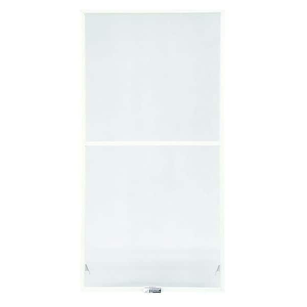 Andersen 35-7/8 in. x 34-27/32 in. 400 and 200 Series White Aluminum Double-Hung Window TruScene Insect Screen