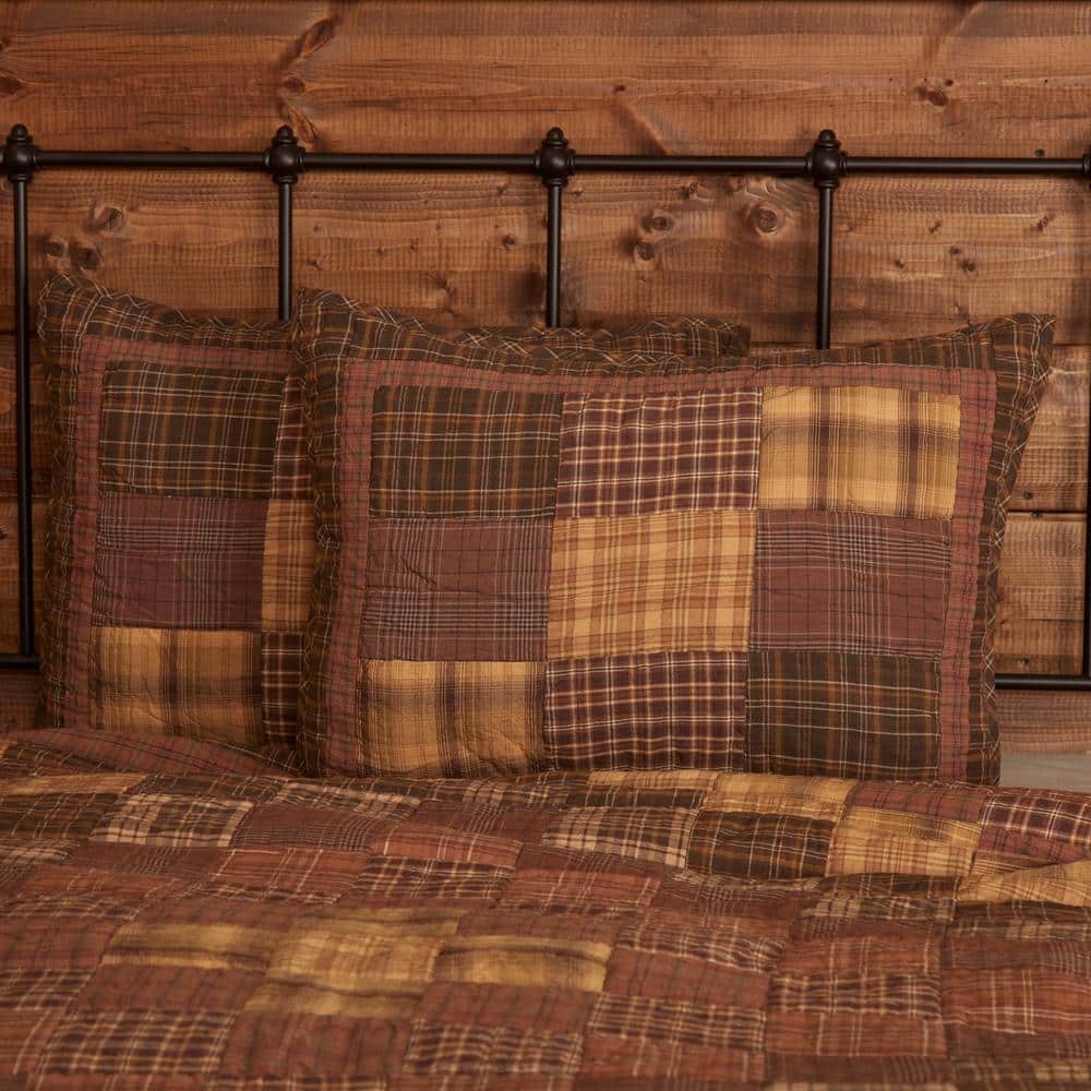Prescott Rustic Cotton Patchwork Standard Sham