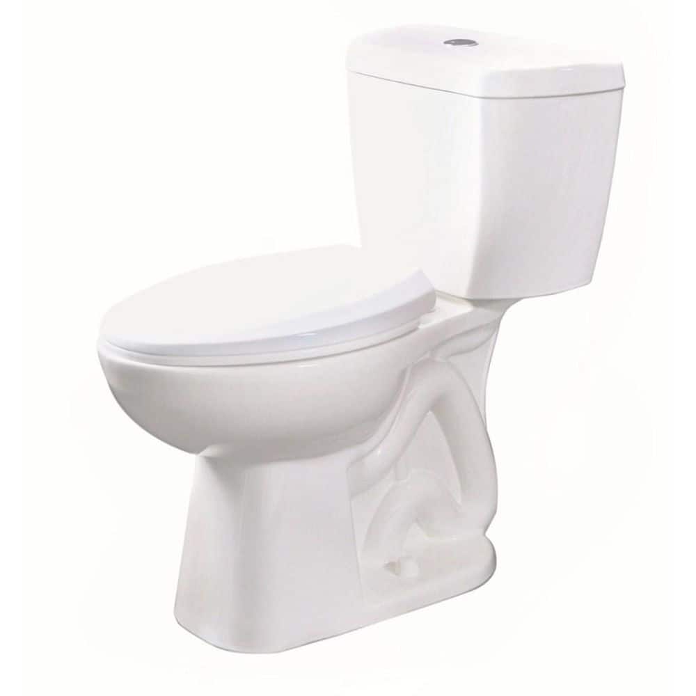 Stealth 2-Piece 0.8 GPF Ultra-High-Efficiency Single Flush Elongated Toilet in White, Seat Included price history on PriceWatchPro