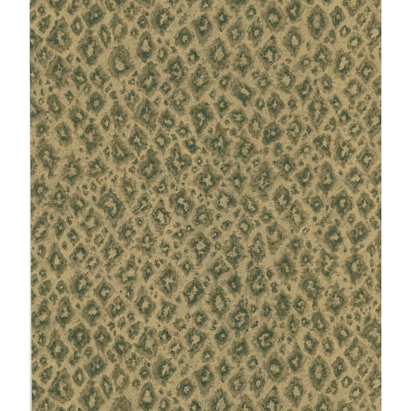 National Geographic Brown Jaguar Print Wallpaper Sample