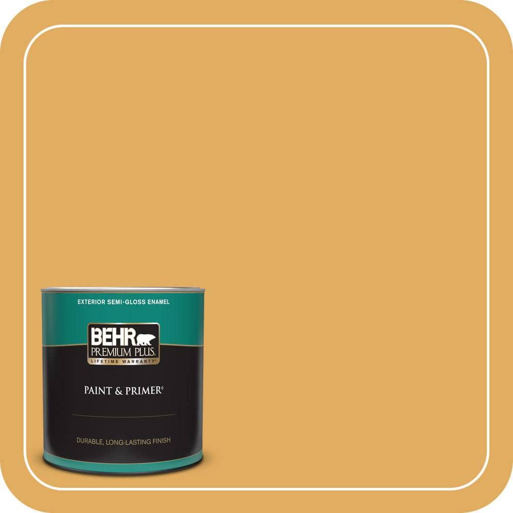 1 qt. #310D-5 Sahara Shade Semi-Gloss Enamel Exterior Paint & Primer price history on PriceWatchPro