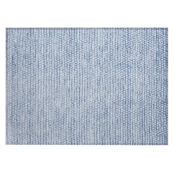 Chantille Machine Washable Indoor/Outdoor Abstract ACN2719 Blue 3 ft. x 4 ft. Area Rug