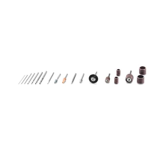 Dremel - Fortiflex Heavy Duty Variable Speed Corded Flex Shaft Tool with 8 in. Cord and 21 Accessories