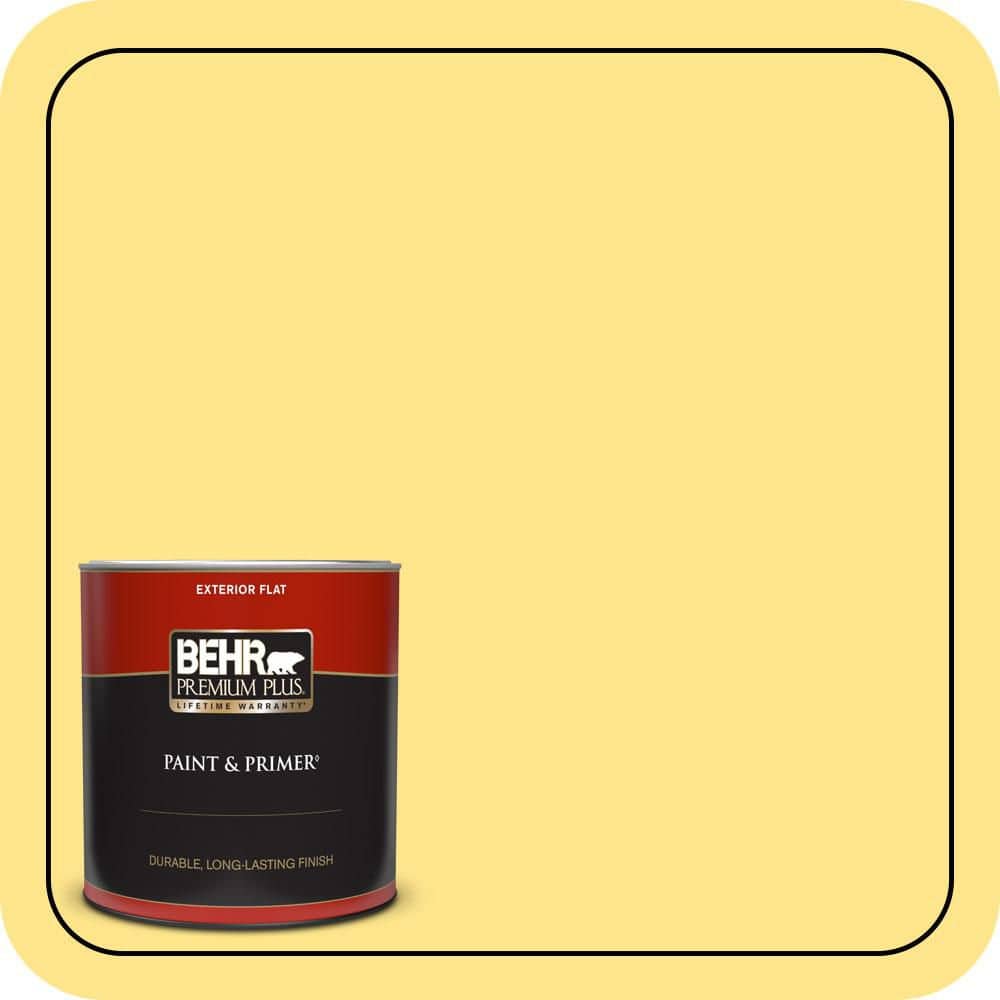 1 qt. #370A-3 Bicycle Yellow Flat Exterior Paint & Primer price history on PriceWatchPro