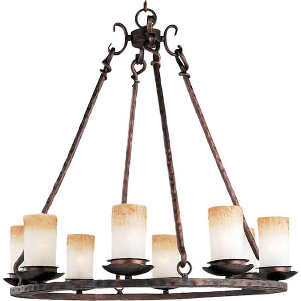 Notre Dame 8-Light Oil Rubbed Bronze Chandelier