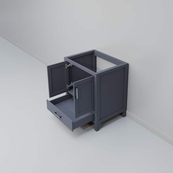 Lexora Jacques 30 in. W x 22 in. D Dark Grey Bath Vanity without