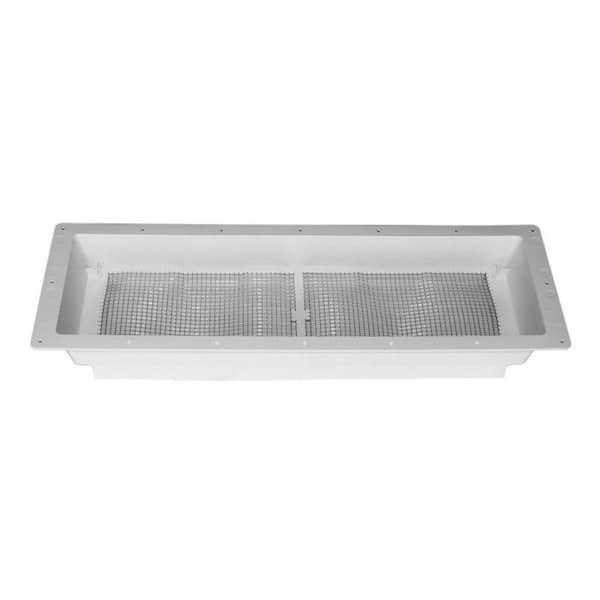 DOMETIC Refrigerator Vent Base Only for Complete Vent Kit - Polar White