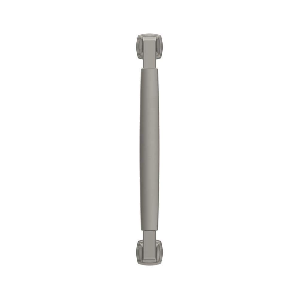Satin Nickel Brushed Cabinet Drawer Pull with Mounting Hardware