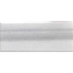 Gray and White 3 in. x 6 in. Beveled Polished Marble Subway Wall and Floor Tile (5 sq. ft./Case)