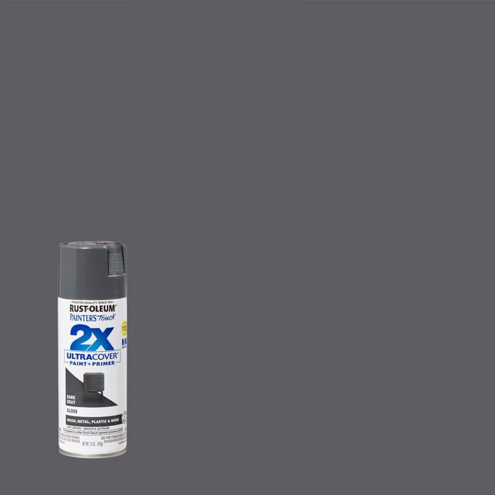 Gray Hammered Enamel Aerosol Spray Paint [Set of 6] 