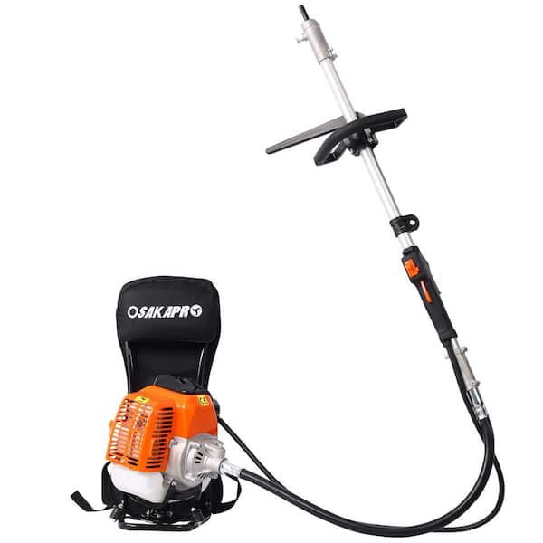 4 in. 1 Multi-Functional Cordless Gas String Trimmer 52CC 2-Cycle with Unbreakable Line, Power Head Kits, EPA Compliant