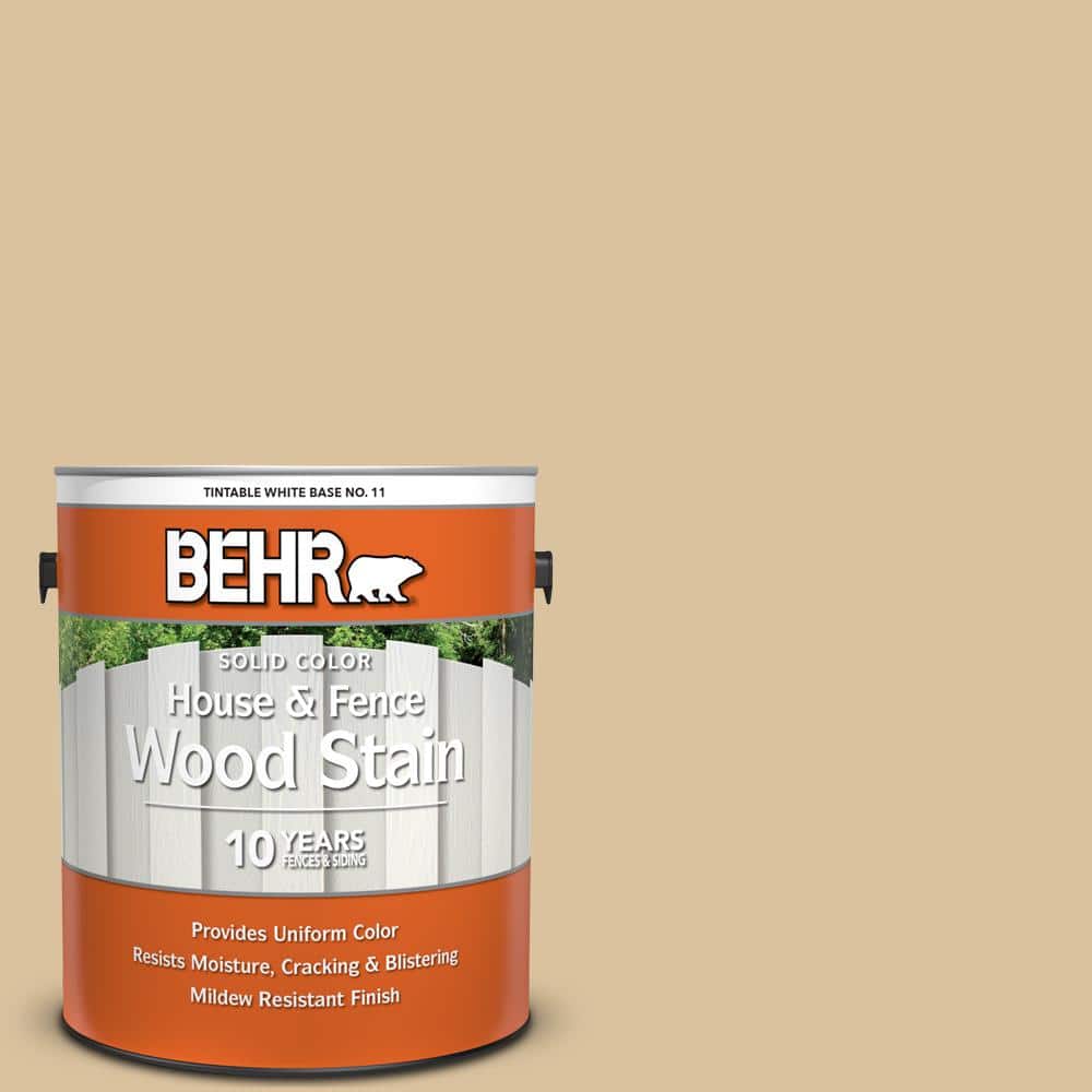 1 gal. #S310-3 Natural Twine Solid Color House and Fence Exterior Wood Stai