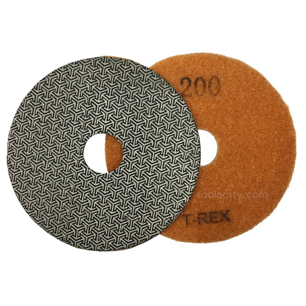 4 in. 200-Grit Electroplated Diamond Polishing Pads price history on PriceWatchPro