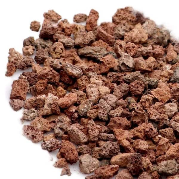 6 lb. Red Lava Rocks-Volcanic Drainage Gravel for Succulents & Bonsai, 0.1 cu. ft.